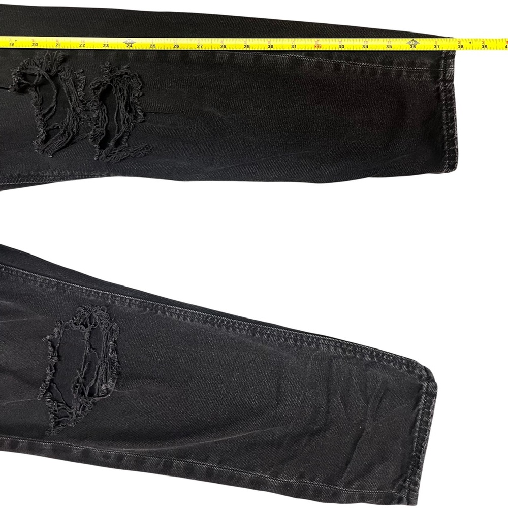 American Eagle 90s Boyfriend Ripped Black Jeans - image 7
